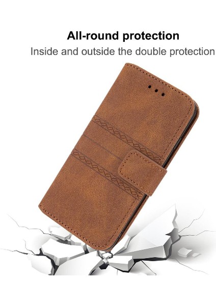 Xiaomi Redmi Not 10 Lite Için Flip Case Kickstand Cüzdan Kılıf Manyetik Pu (Yurt Dışından)