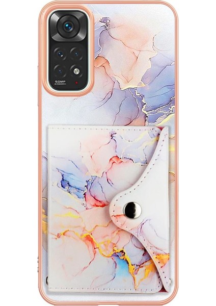 Xiaomi Redmi Için Not 11 4g Kart Yuvaları Yumuşak Tpu Tampon Ince Cüzdan (Yurt Dışından)