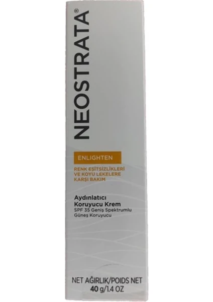 Enlighten Nemlendirici Krem SPF35 40G