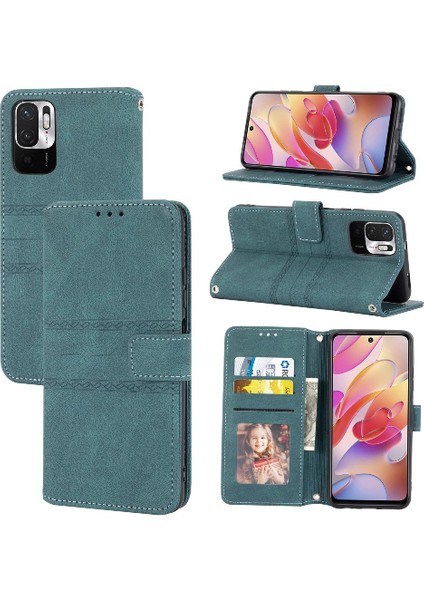 Xiaomi Redmi Not 11 Için Flip Case 4g Manyetik Kapatma Kickstand Pu Kılıf (Yurt Dışından)