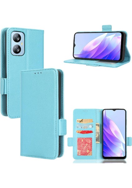Blackview Blackview Cüzdan Manyetik Yan Toka Pu Deri Kart Yuvaları Için Kılıf (Yurt Dışından)