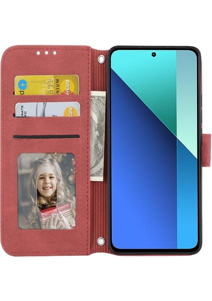 Xiaomi Redmi Not 13 Için Flip Case 4g Darbeye Koruyucu Kickstand Pu (Yurt Dışından) indirimleri