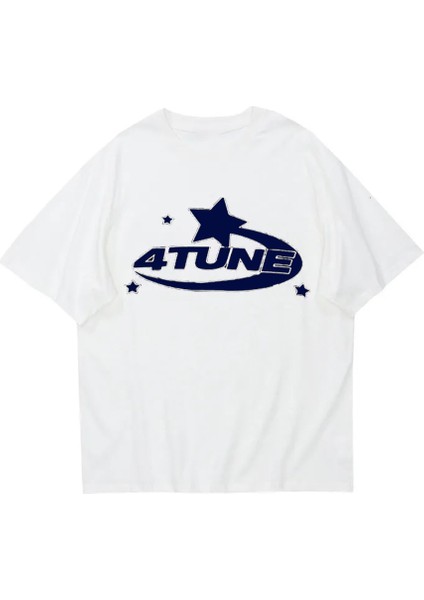 Beyaz 4tune Unisex T-Shirt