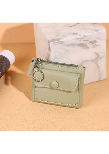Yeni Kadın Kısa Macaron Çift Cepli Cüzdan (Yurt Dışından)