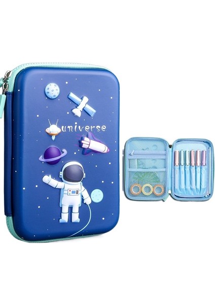 Eva Kalem Kutusu Çok Fonksiyonlu Kırtasiye Çantası Suya Dayanıklı (Yurt Dışından)