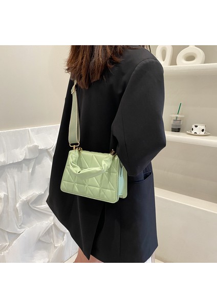 Yeni Moda Omuz Messenger Çanta Taşınabilir Küçük Kare Çanta (Yurt Dışından)
