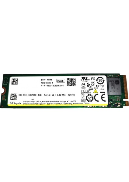 PC711 HFS256GEJ9X108N 256GB 22X80 M.2 Nvme SSD