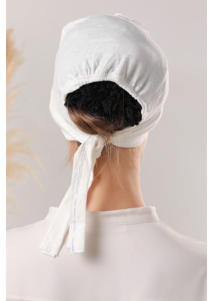 Dikişli Bone Ekru fırsatları