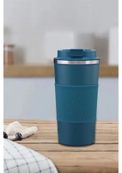 500 ml Kişiye Özel Siyah Termos Mug Kupa, Çay Kahve Kamp Termos, Çift Katmanlı Paslanmaz Çelik Araç Içi Termos fiyatları