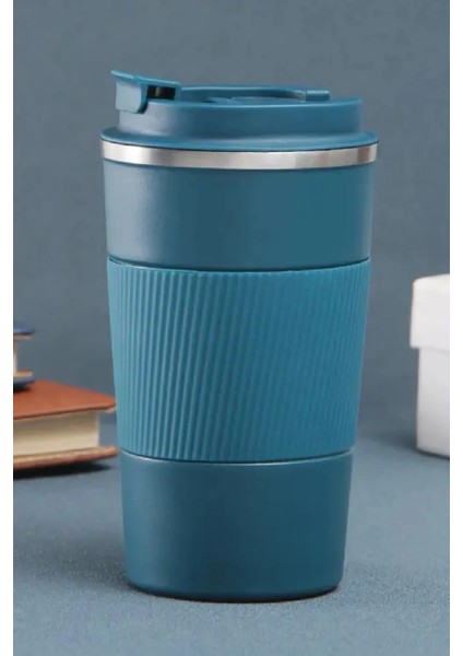 500 ml Kişiye Özel Siyah Termos Mug Kupa, Çay Kahve Kamp Termos, Çift Katmanlı Paslanmaz Çelik Araç Içi Termos modelleri