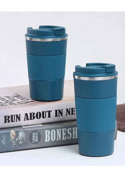 500 ml Kişiye Özel Siyah Termos Mug Kupa, Çay Kahve Kamp Termos, Çift Katmanlı Paslanmaz Çelik Araç Içi Termos indirimleri