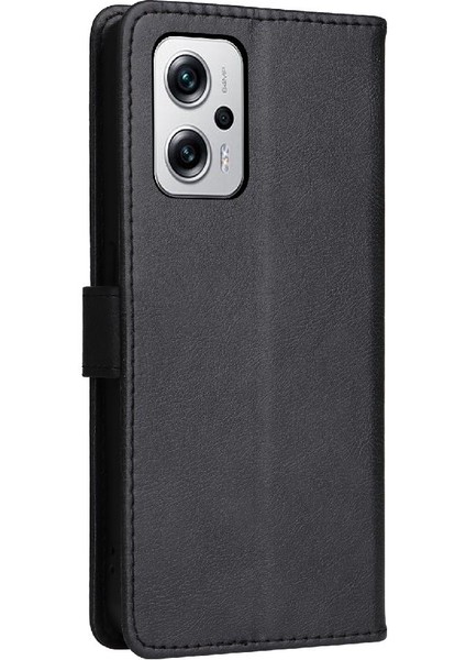 Xiaomi Redmi Için Flip Case NOTE11 Pro Artı 5g Klasik Düz Renk Yüksek (Yurt Dışından)