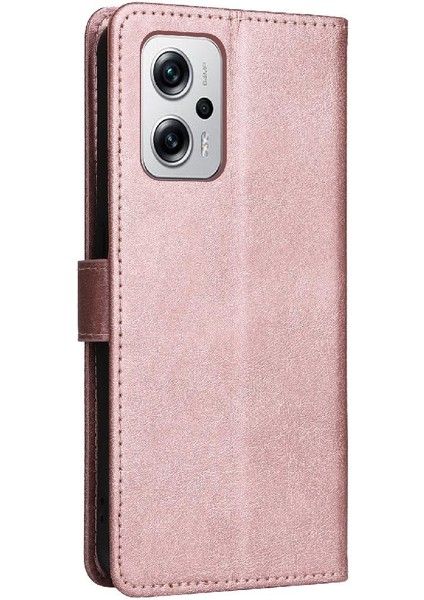 Xiaomi Redmi Için Flip Case NOTE11 Pro Artı 5g Klasik Düz Renk Yüksek (Yurt Dışından)