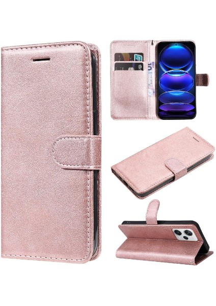 Xiaomi Redmi Not 12 Için Flip Case Pro Artı 5g Yüksek Kaliteli Deri Cüzdan (Yurt Dışından)