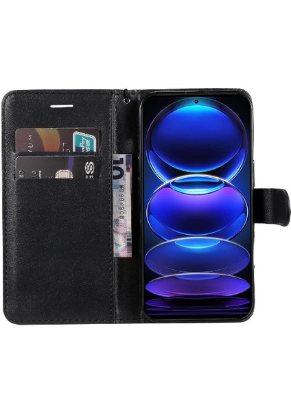 Xiaomi Redmi Not 12 Için Flip Case Pro Artı 5g Yüksek Kaliteli Deri Cüzdan (Yurt Dışından)