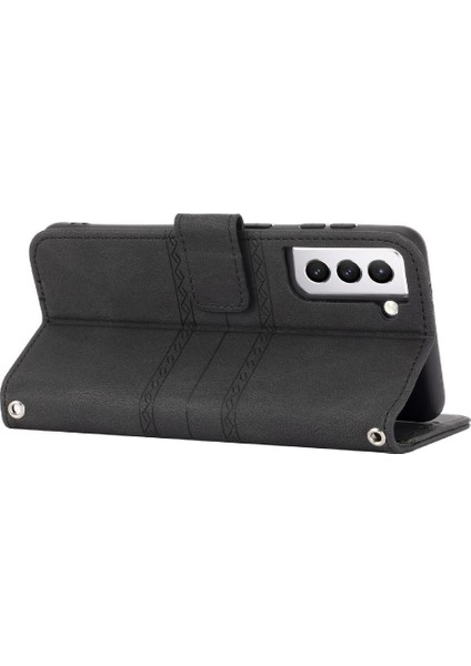 Samsung Galaxy S22 Artı 5g Manyetik Kapatma Kickstand Pu Için Flip Case (Yurt Dışından)