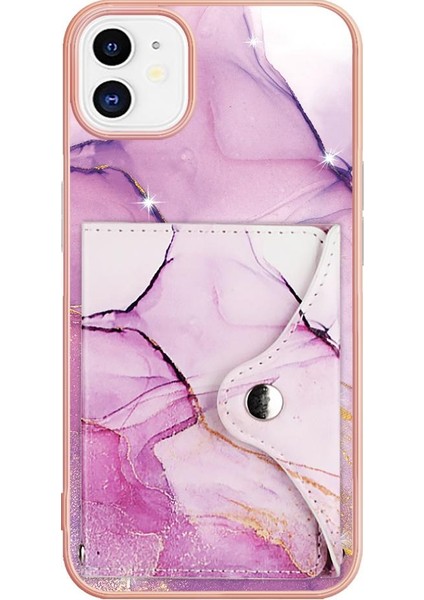 Iphone 11 Için Kılıf Ince Cüzdan Mermer Yumuşak Tpu Tampon Kart Yuvaları (Yurt Dışından) fırsatları