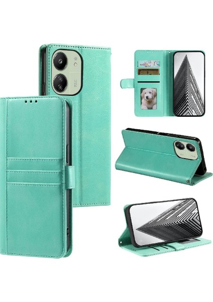 Xiaomi Redmi Için Flip Case Redmi 4g/5g Kickstand Cüzdan Pu Deri 6 Kart (Yurt Dışından)