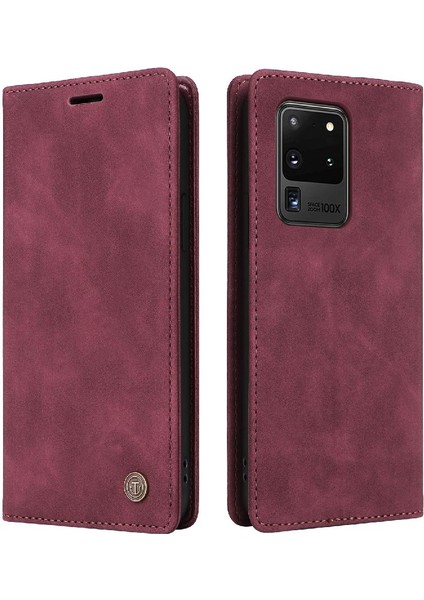 Samsung Galaxy S20 Için Flip Case Ultra Kapak Çevirin Cüzdan Basit Iş (Yurt Dışından)