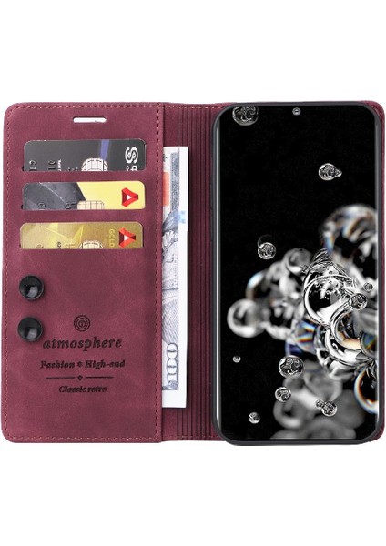 Samsung Galaxy S20 Için Flip Case Ultra Kapak Çevirin Cüzdan Basit Iş (Yurt Dışından) indirimleri