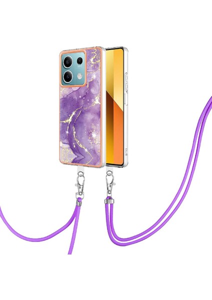 Xiaomi Redmi Için Not 13 5g Anti-Scratch Yumuşak Tampon Crossbody Kayış (Yurt Dışından)