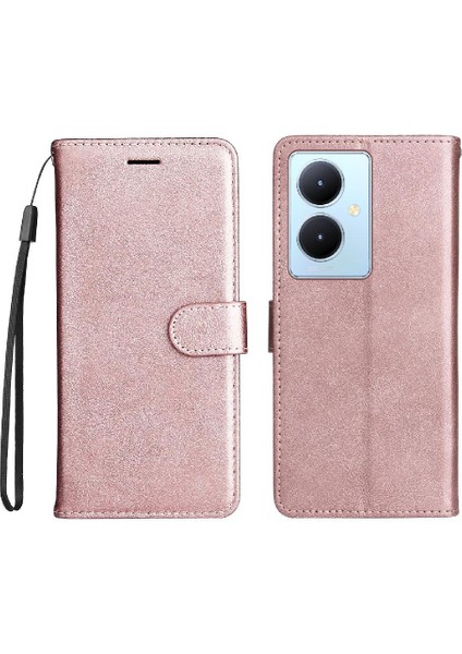 Vivo V29 Lite Iş Cüzdan Telefon Kılıfı Için Flip Case Yüksek Kalite Katı (Yurt Dışından)