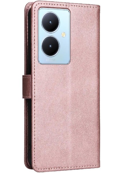 Vivo V29 Lite Iş Cüzdan Telefon Kılıfı Için Flip Case Yüksek Kalite Katı (Yurt Dışından)