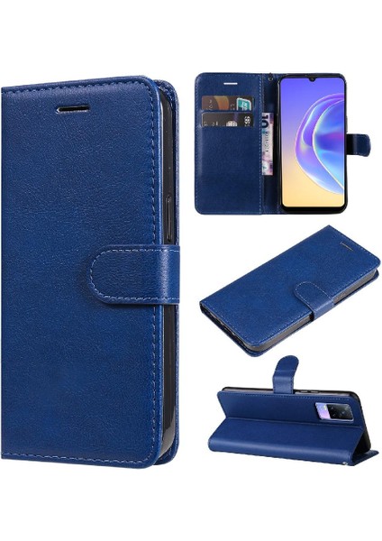 Vivo V21E 4G/Y73 2021 Iş Cüzdan Telefon Kılıfı Için Flip Case ile Yüksek (Yurt Dışından)