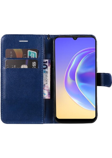 Vivo V21E 4G/Y73 2021 Iş Cüzdan Telefon Kılıfı Için Flip Case ile Yüksek (Yurt Dışından)