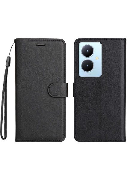 Vivo V29 Lite Iş Cüzdan Telefon Kılıfı Için Flip Case Yüksek Kalite Katı (Yurt Dışından)
