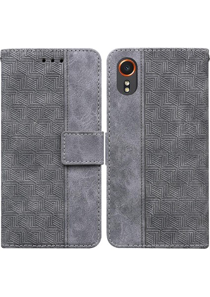 Samsung Galaxy Xcover7 Için Flip Case 5g Flip Folio Cüzdan Kapak Premium Pu (Yurt Dışından)