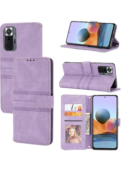 SZY Market Xiaomi Redmi Için Flip Case 10 Pu Deri Cüzdan Kılıf Kickstand Manyetik (Yurt Dışından)