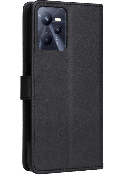 Realme C35 4g Yüksek Kaliteli Deri Klasik Düz Renk Için Flip Case (Yurt Dışından) fırsatları