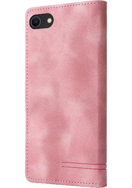 Iphone Se 2022/2020 Deri Çanta Cüzdan Basit Iş Için Flip Case (Yurt Dışından) fırsatları