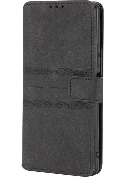 Xiaomi Redmi Not 10 Için Flip Case Pro Max Darbeye Koruyucu Pu Kılıf (Yurt Dışından)
