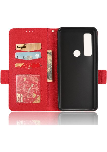 Motorola Moto Kedi S75 Pu Deri Manyetik Cüzdan Yan Toka Kartı (Yurt Dışından) fiyatları