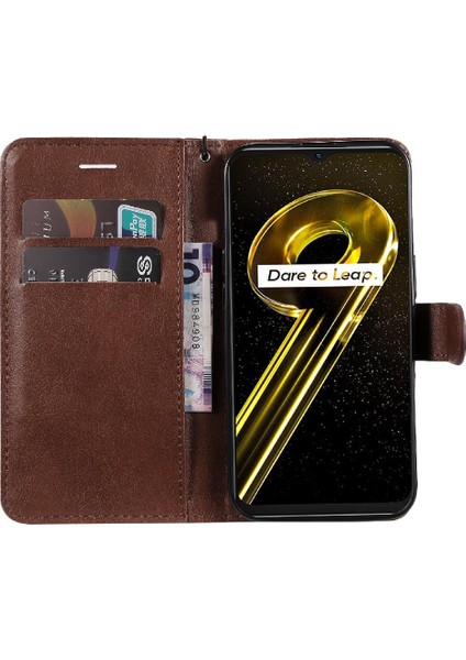 Realme 10 5g Iş Cüzdan Telefon Kılıfı Için Flip Case Yüksek Kalite Deri (Yurt Dışından)