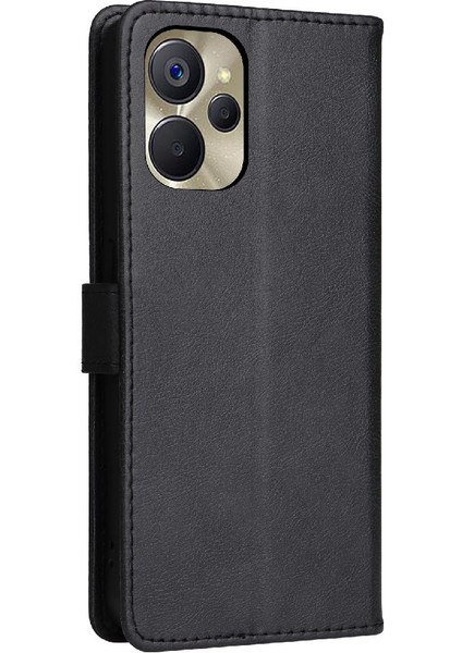 Realme 10 5g Iş Cüzdan Telefon Kılıfı Için Flip Case Yüksek Kalite Deri (Yurt Dışından)
