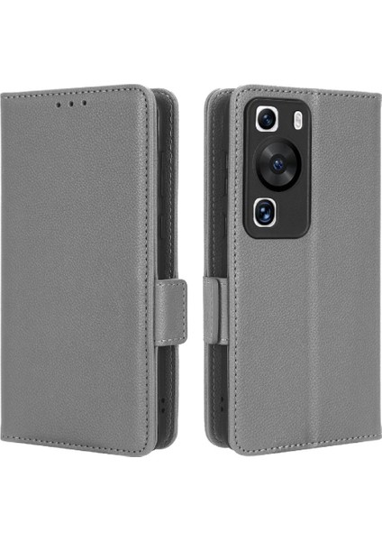 Huawei Için Kılıf P60/P60 Pro Pu Deri Yan Toka Kart Yuvaları Tutucu (Yurt Dışından) fırsatları