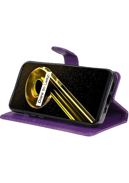 Realme 10 5g Iş Cüzdan Telefon Kılıfı Için Flip Case Yüksek Kalite Deri (Yurt Dışından)