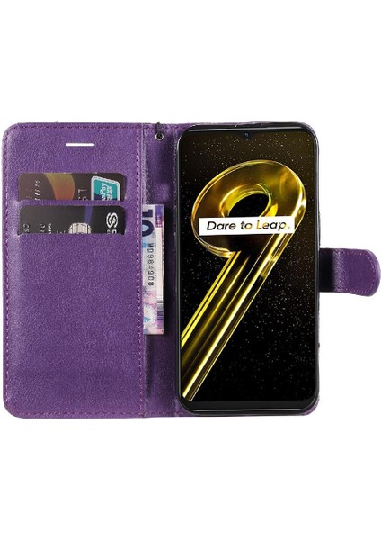 Realme 10 5g Iş Cüzdan Telefon Kılıfı Için Flip Case Yüksek Kalite Deri (Yurt Dışından)