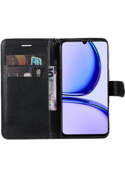Kart Yuvası Klasik ile Realme C53 Iş Cüzdan Telefon Kılıfı Için Flip Case (Yurt Dışından) fırsatları