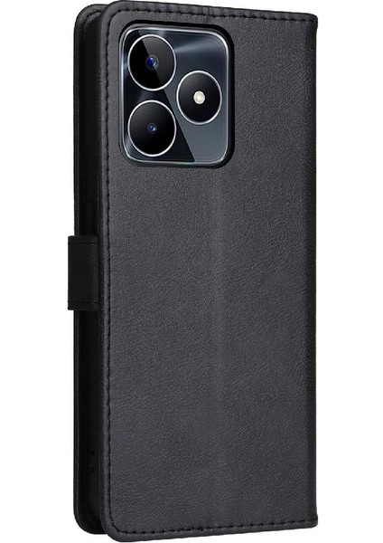 Kart Yuvası Klasik ile Realme C53 Iş Cüzdan Telefon Kılıfı Için Flip Case (Yurt Dışından) indirimleri