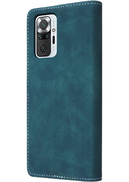 Xiaomi Redmi Not 10 Pro 4g Için Flip Case Basit Iş Darbeye Vaka (Yurt Dışından)