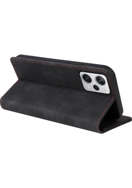 Xiaomi Redmi Not 12 Için Flip Case Pro Artı Cüzdan Darbeye Basit Kılıf (Yurt Dışından)