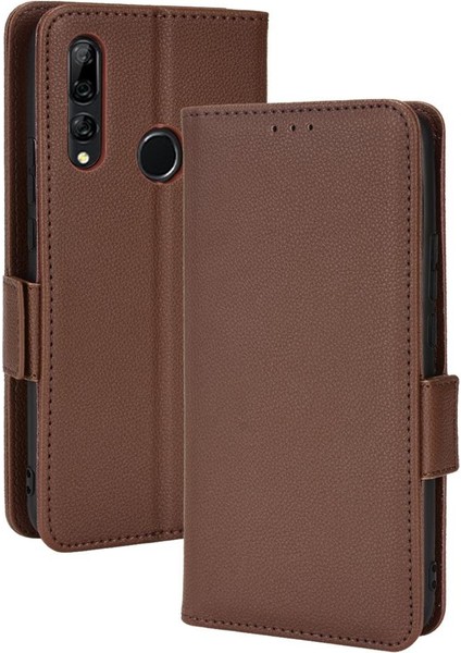 Huawei Y9 Başbakan 2019 Pu Deri Kart Yuvaları Tutucu Yan Toka (Yurt Dışından)