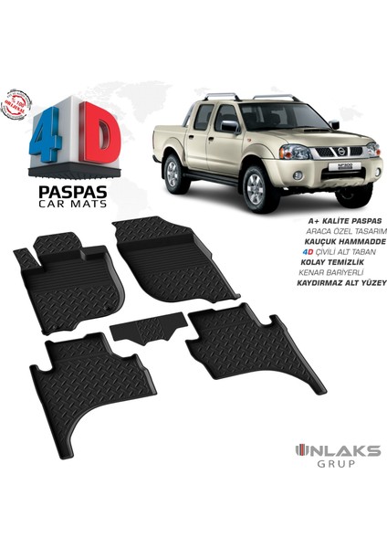 Nissan Sky Star - 4d Havuzlu Paspas 1998-2015 Arası