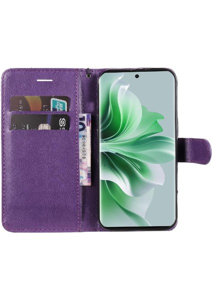 Kart ile Oppo Oppo 11 Pro 5g Iş Cüzdan Telefon Kılıfı Için Flip Case (Yurt Dışından)
