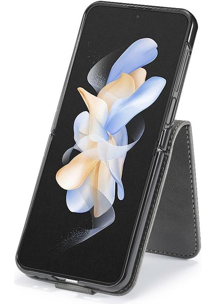 Samsung Galaxy Z Flip6 Için Flip Case 5g Buzağı Doku Yatay Flip Case (Yurt Dışından) fiyatları
