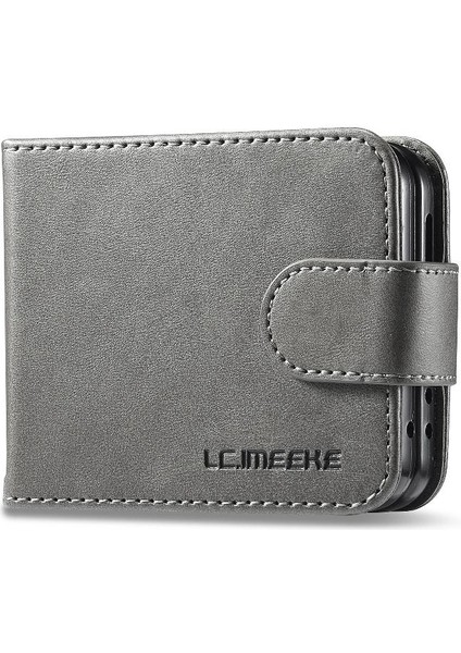 Samsung Galaxy Z Flip6 Için Flip Case 5g Buzağı Doku Yatay Flip Case (Yurt Dışından) modelleri